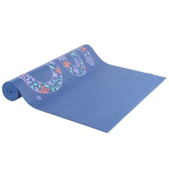 Life Is Good Yoga mat/ Reversible blue durable lightweight unique latex-free - Picture 3 of 12